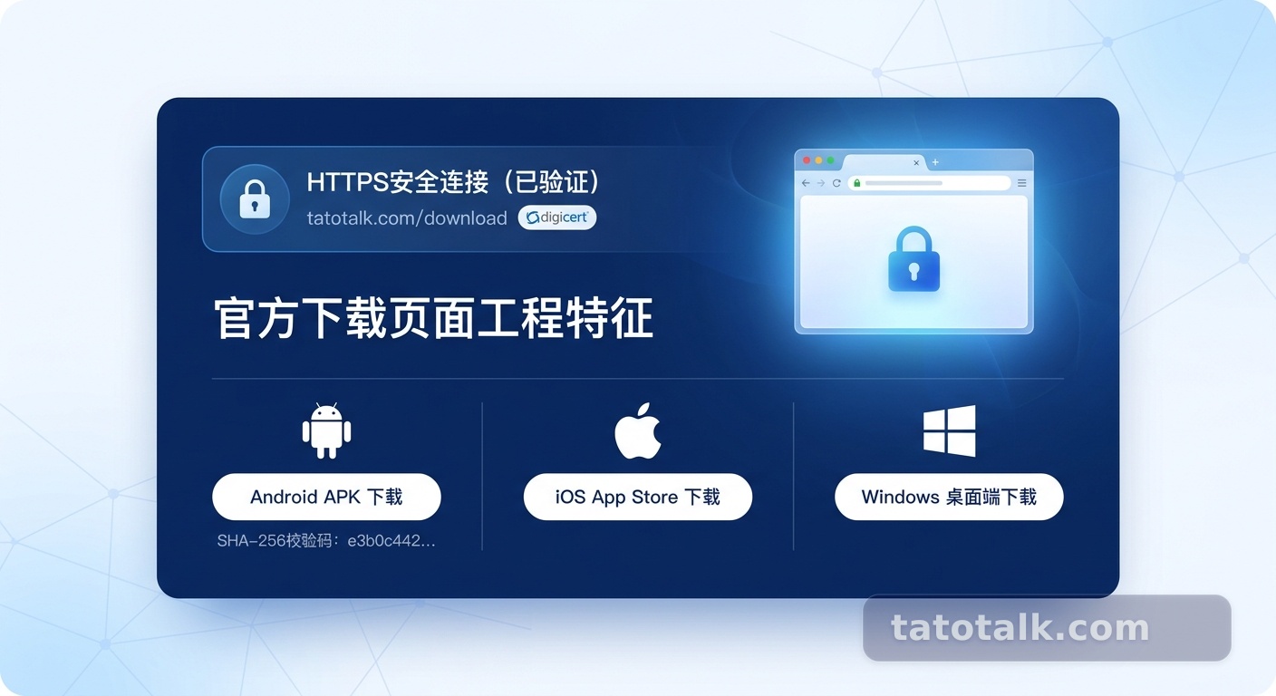 Tatotalk App 官方下载指南：从安全验证到企业级部署的完整工程手册 配图